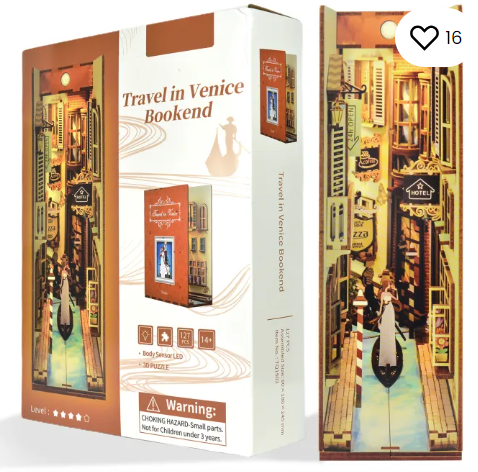 Book Puzzle Travel in Venecia